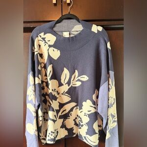 Anthropologie Maeve mock neck sweater 3X